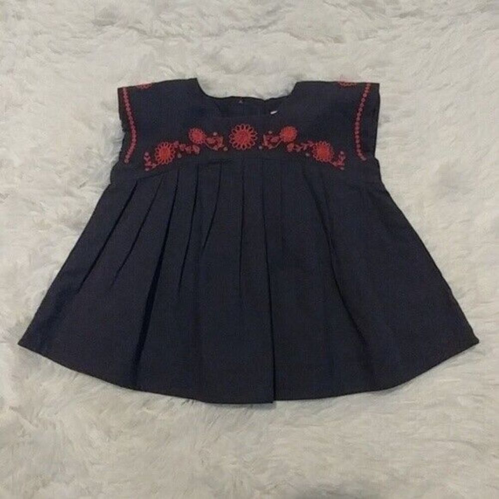 Maggie & Zoe Gray Dress 12 Month Baby Girl